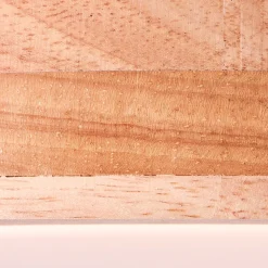 SLIMLINE BOIS Plafonnier bois clair/blanc LED intégrée 14W métal/bois/plastique ampoule incluse