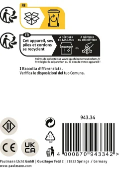 Solar Applique d'extérieur LED Ronas Détecteur de mouvement IP44 3000K 320lm Gris foncé