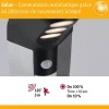 Solar Borne lumineuse LED Soley Détecteur de mouvement IP44 3000K 42lm Anthracite