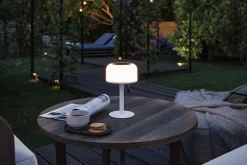 Solar Luminaire rechargeable Bartja IP44 gradable 2700K Blanc