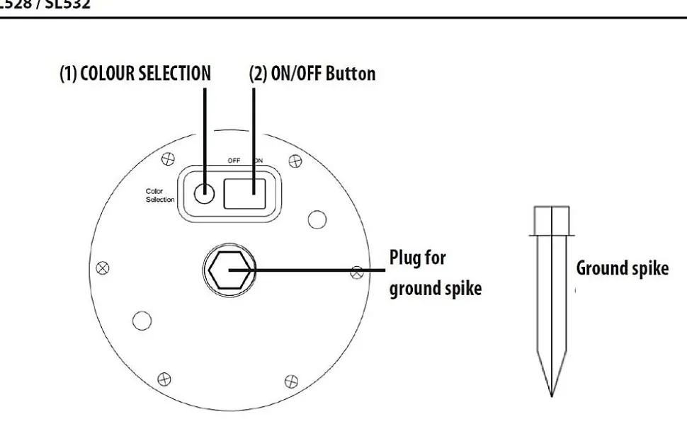 SOLAR NOVA XL: Sphère LED RGB à recharge solaire 30 cm
