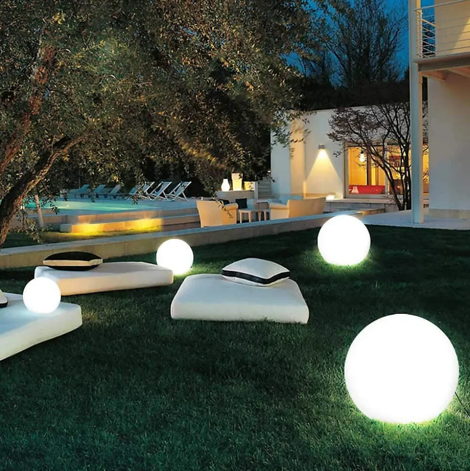 SOLAR NOVA XL: Sphère LED RGB à recharge solaire 30 cm