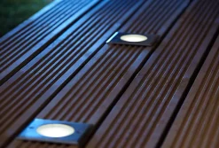 Spot à encastrer carré Velho IP65 et IP67 6.8W 500lm GoodHome l.11 x H.5,1 cm