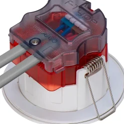 Spot à Led encastrable dimmable 550 lm Ø.9 cm Luceco vendu par 5 pièces