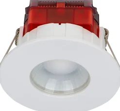 Spot à Led encastrable dimmable 550 lm Ø.9 cm Luceco vendu par 5 pièces