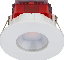 Spot à Led encastrable dimmable 515 lm Ø.9 cm Luceco vendu par 5 pièces