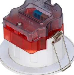 Spot à Led encastrable dimmable 515 lm Ø.9 cm Luceco vendu par 5 pièces