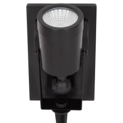 Spot à piquer extérieur solaire LED intégrée Adjuma noir 190lm 2,8W IP44 GoodHome