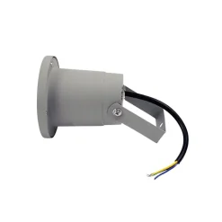 Spot à Piquer LED Extérieur IP44 Gris pour Ampoule GU10 - SILAMP