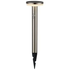 Spot à piquer LED Solaire 50cm 4.4W IP44 avec détecteur de présence - Blanc Chaud 2300K - 3500K - SILAMP