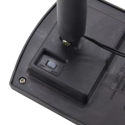 Spot à piquer solaire Bridger LED intégrée 40lm 0.5W IP44 GoodHome noir