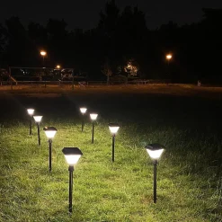 Spot à Piquer Solaire Crépusculaire IP65 2W - Blanc Chaud 2300K - 3500K - SILAMP