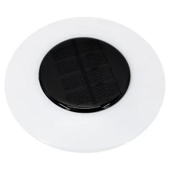 Spot à piquer solaire LED extérieur rond blanc 0,07 W 6 lm rechargeable IP44