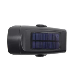Spot à piquer solaire Spike LED intégrée 15lm 0.2W IP44 OPP noir