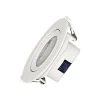 Spot COB LED encastrable rond blanc orientable 10W IP20 3000K