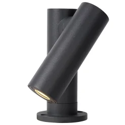 Spot de jardin TATUM en aluminium avec LED intégré - Anthracite - Lucide