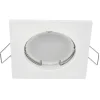 Spot de plafond encastrable Rami White IP20, carré, blanc, EDO777316 EDO