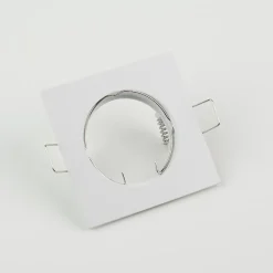 Spot de plafond encastrable Rami White IP20, carré, blanc, EDO777316 EDO