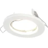 Spot de plafond encastrable Murid White IP20, rond, blanc, EDO777291 EDO