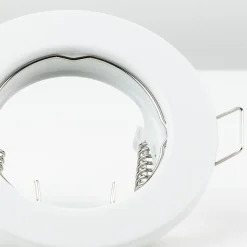 Spot de plafond encastrable Murid White IP20, rond, blanc, EDO777291 EDO