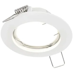 Spot de plafond encastrable Ziva White IP20, rond, blanc, EDO777307 EDO