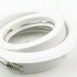 Spot de plafond encastrable orientable Daira White IP20, rond, blanc, EDO777298 EDO