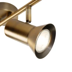 Spot de plafond orientable et inclinable bronze - Karin 2