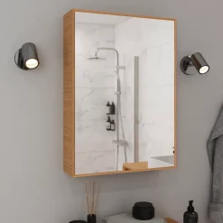 Spot de salle de bain Tellot G10 5W IP44 GoodHome argent