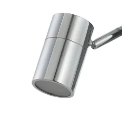 Spot de salle de bain Tellot 3 lumières G10 5W IP44 GoodHome argent