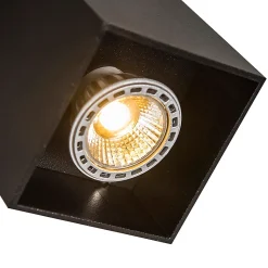 Spot design moderne noir - Qubo