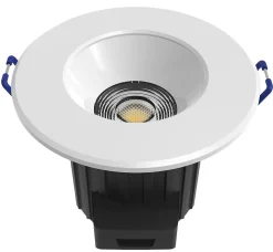 Spot dimmable spécial Salle de Bains Blanc et chrome - Voltman