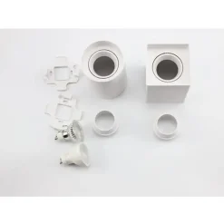 Spot en Saillie LED Blanc pour Ampoule GU10 - SILAMP