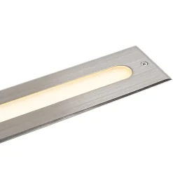 Spot encastré au sol moderne en acier 50 cm avec LED IP65 - Eline