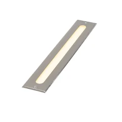 Spot encastré au sol moderne en acier 50 cm avec LED IP65 - Eline