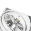 Spot encastré blanc GU10 AR111 sans bordure 2 lumières - Oneon
