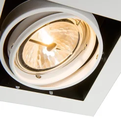 Spot encastré blanc orientable AR111 - Oneon