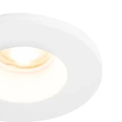 Spot encastré blanc rond 13 cm - Gypsy Stucco