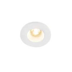 Spot encastré blanc rond 13 cm - Gypsy Stucco