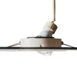 Spot encastré carré blanc orientable et inclinable - Artemis