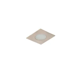 Spot encastré carré moderne en acier avec LED IP65 - Simply