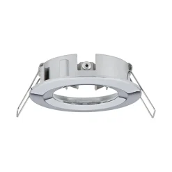 Spot encastré Choose Kit de base fixe IP44 rond 78mm max. 3x10W 230V gradable Chrome