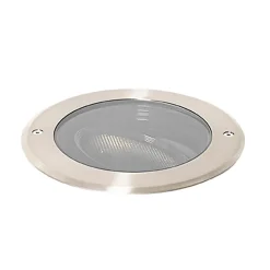 Spot encastré de sol extérieur en acier AR111 orientable IP65 - Delux Honey