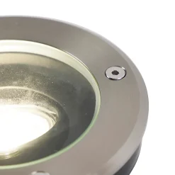 Spot encastré de sol extérieur intelligent en acier inoxydable avec WiFi GU10 IP65 - Delux