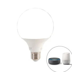 Spot encastré intelligent noir avec ampoule WiFi G95 - Insight