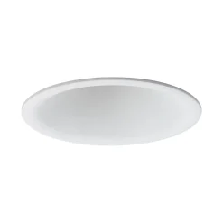 Spot encastré LED Cymbal Coin IP44 rond 77mm Coin 6W 440lm 230V gradable Dim to warm Blanc dépoli