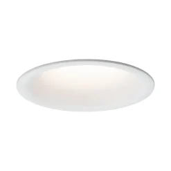 Spot encastré LED Cymbal Coin IP44 rond 77mm Coin 6,7W 430lm 230V gradable 2700K Blanc dépoli