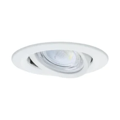 Spot encastré LED Nova Coin Luminaire individuel rond 84mm 50 2,8W 505lm 230V 4000K Blanc dépoli