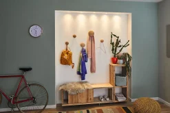 Spot encastré LED Nova Mini Coin Luminaire individuel fixe IP44 rond 65mm Coin 4W 310lm 230V 2700K Acier brossé