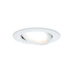 Spot encastré LED Nova Plus Coin Kit de base orientable IP65 rond 93mm 30 Coin 3x6W 3x470lm 230V gradable 2700K Blanc dépoli