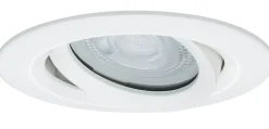 Spot encastré LED Nova Plus Luminaire individuel orientable IP65 rond 93mm 30 GU10 6W 470lm 230V gradable 4000K Blanc dépoli